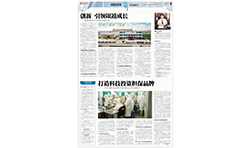 《东莞日报》对新蒲京进行了采访与报道